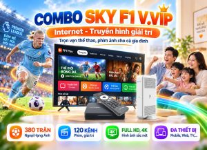 Bộ thiết bị Wi-Fi 6 và đầu thu truyền hình trong một hợp đồng duy nhất