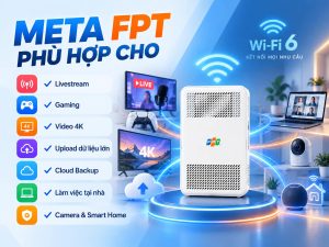 Meta hướng dẫn nhóm khách hàng có nhu cầu sử dụng băng thông cao ở cả Tải xuống và Tải lên.