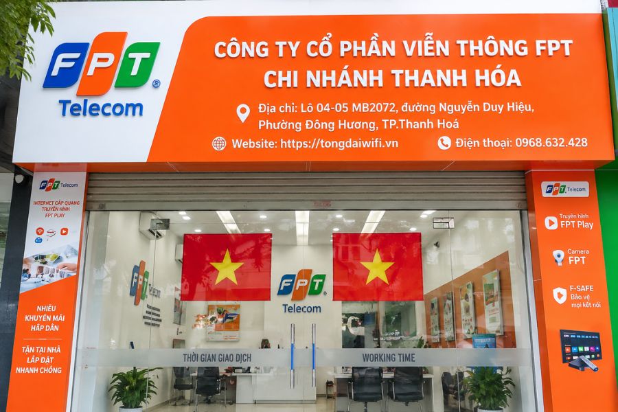 Lắp mạng FPT Bá Thước hỗ trợ tư vấn tại điểm giao dịch FPT