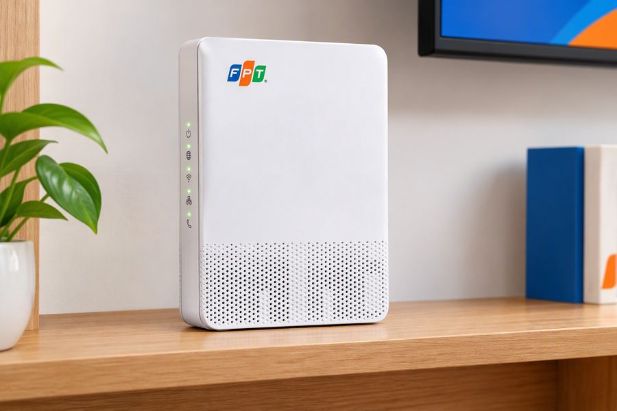 Modem wifi FPT được trang bị miễn phí khi lắp đặt