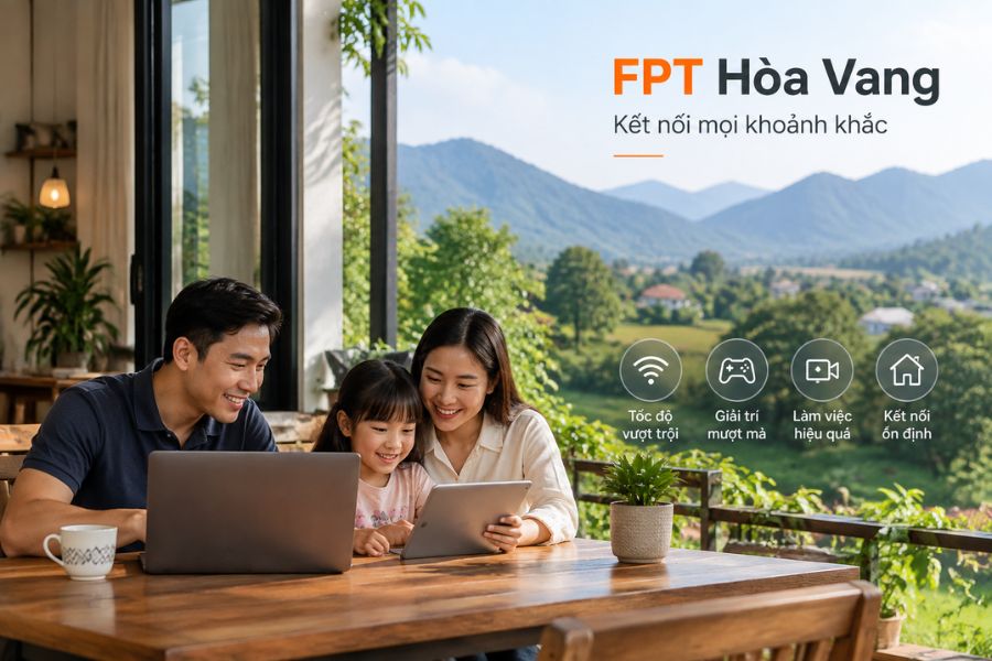 Ưu điểm khi chọn lắp mạng FPT Hòa Vang