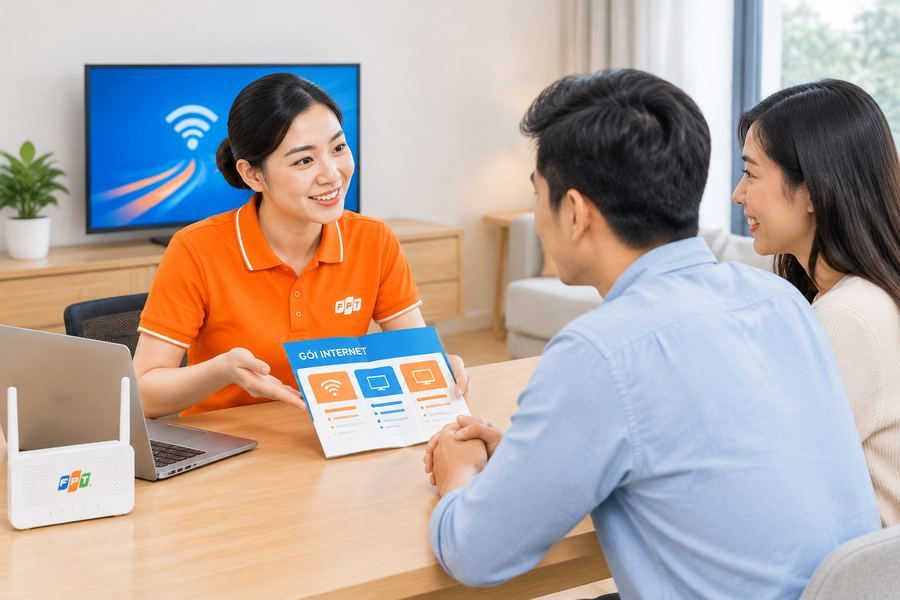 Lắp mạng FPT Lang Chánh tư vấn gói cước phù hợp nhu cầu sử dụng