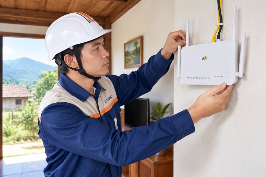 Lắp mạng FPT Ngọc Lặc, hỗ trợ kết nối ổn định