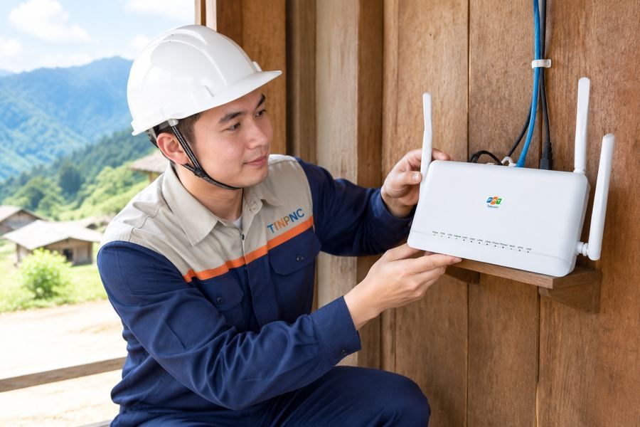 Lắp mạng FPT Như Xuân với thiết bị WiFi hiện đại