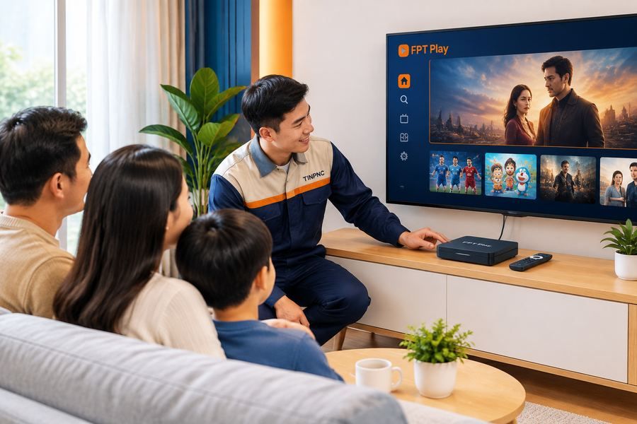 Lắp mạng FPT Thạch Thành mang đến Internet tốc độ cao