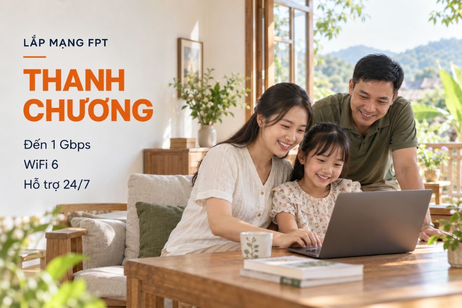 Ưu điểm khi lắp mạng FPT Thanh Chương